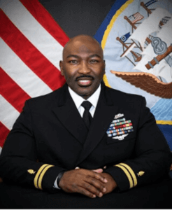 Kenneth Matthews in naval dress uniform