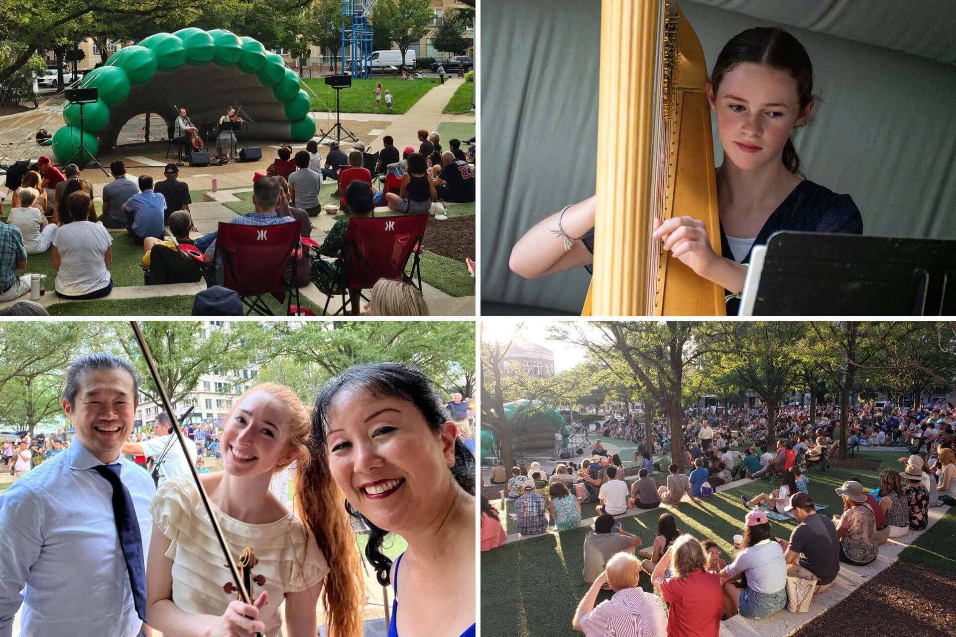 Sunday Art in the Park series with Reston Town Center Association and Reston Community Center